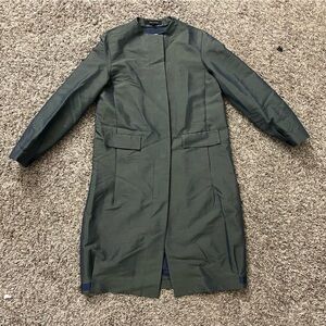 Marc Jacob’s organza green and blue coat size 10 medium